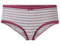 Gestreifte Unterhose mit Spitze