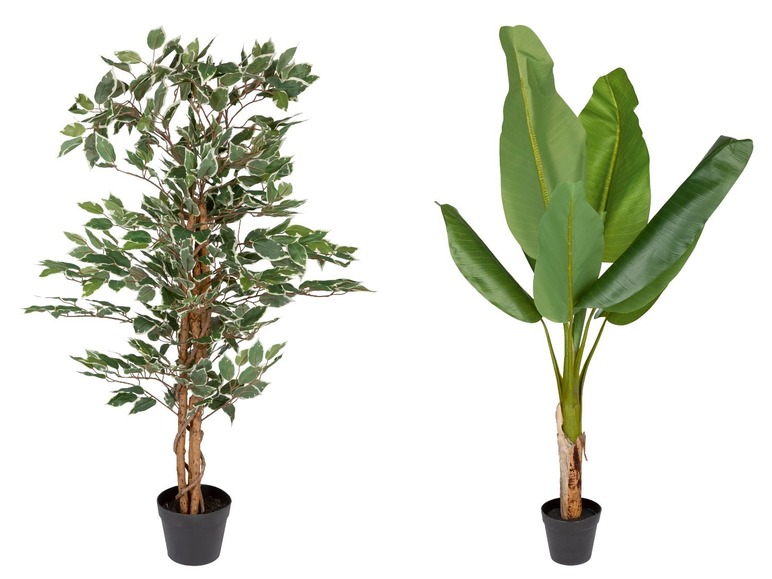 Gehe zu Vollbildansicht: MELINERA® Kunstpflanze, 120 cm Höhe, flexibel formbare Zweige - Bild 1