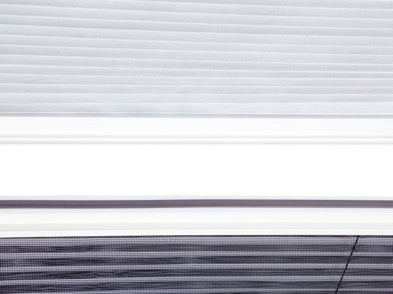 Gehe zu Vollbildansicht: wip 2in1-Dachfenster-Plissee, Sonnen- u. Insektenschutz, Aluminiumprofile, B 110 x H 160 cm - Bild 11