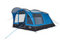 Ein blaues Outwell Hudson 600 Zelt zum Campen.