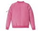 Rosa Bomberjacke mit Reißverschluss