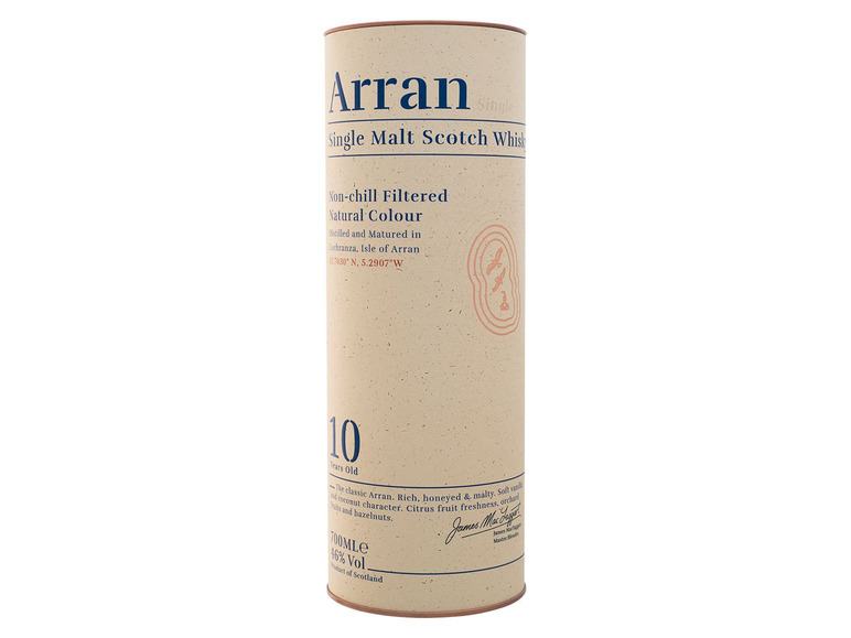 Gehe zu Vollbildansicht: The Arran Single Malt Scotch Whisky 10 Jahre 46% Vol - Bild 3