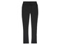 Schwarze Hose mit elastischem Bund.