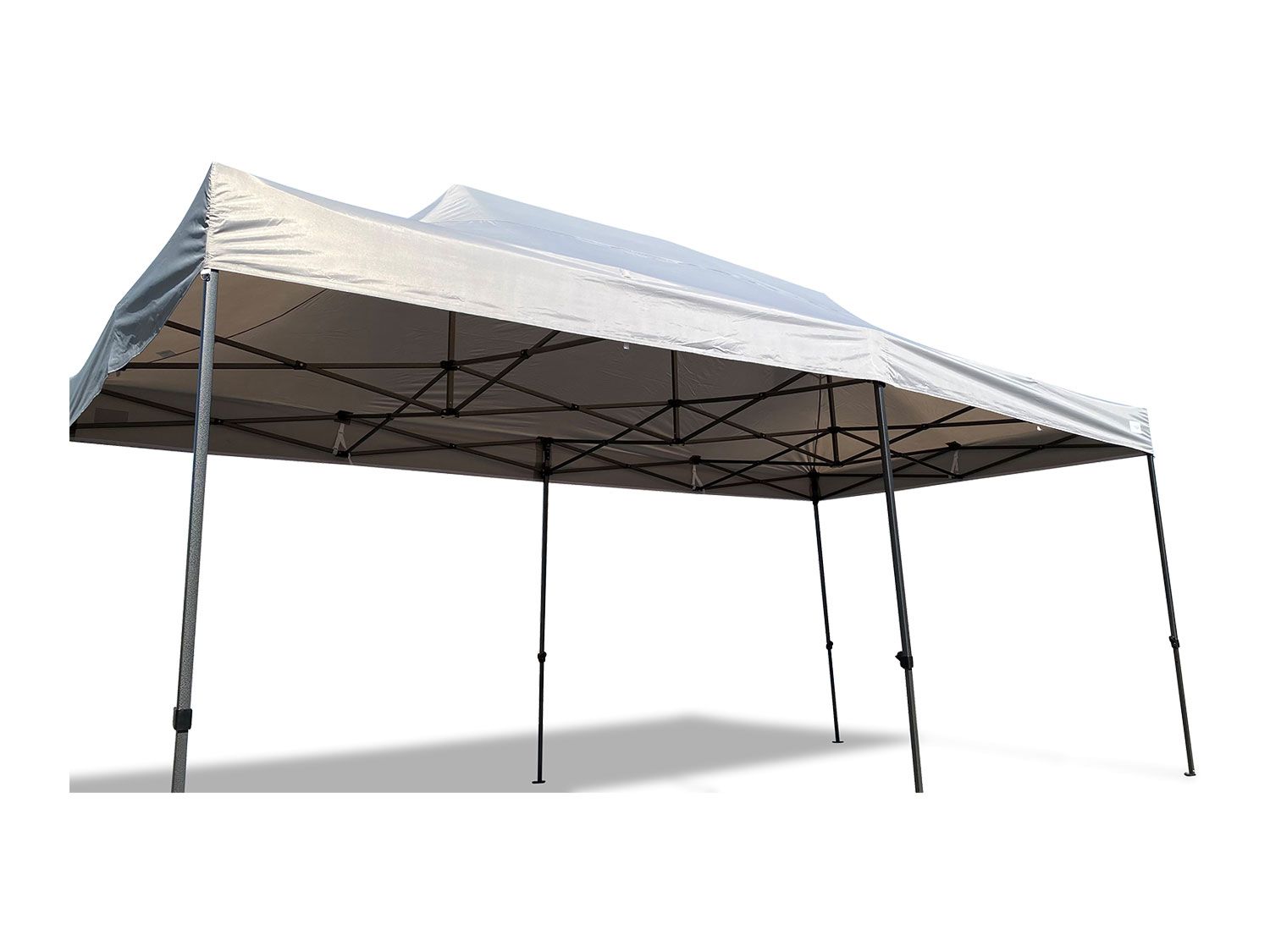 GRASEKAMP Faltpavillon Premium Line (3x6m, Grau) – Bild 2 von 3