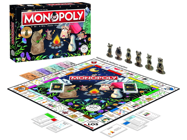 Gehe zu Vollbildansicht: Winning Moves MONOPOLY - MR. & MRS. PANDA - Gesellschaftsspiele - Bild 2