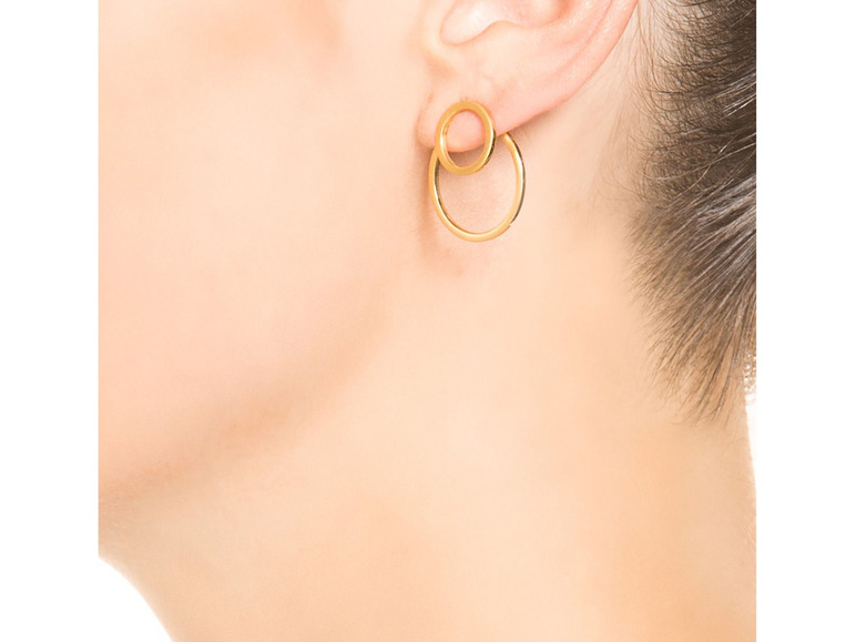 Gehe zu Vollbildansicht: Heideman Circle Ohrringe Damen aus Edelstahl - Bild 7