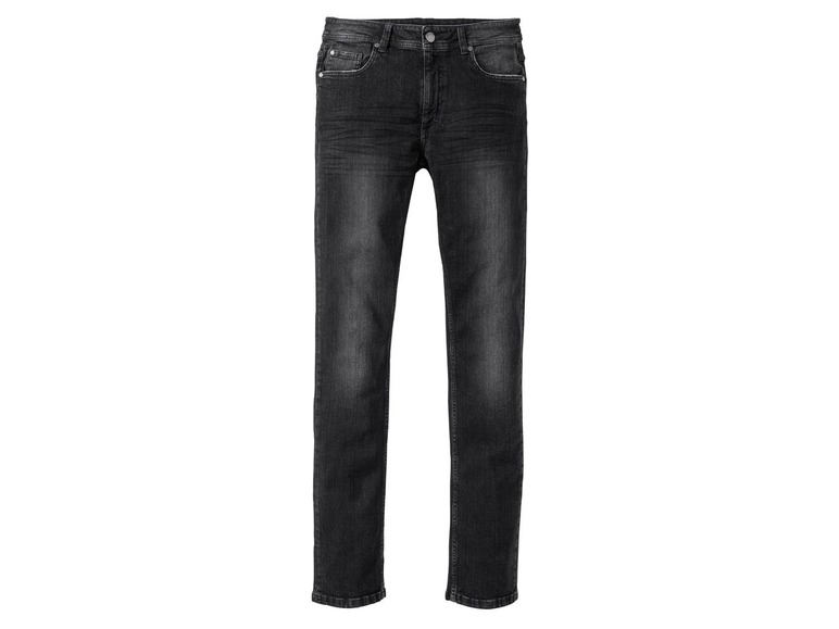 Gehe zu Vollbildansicht: LIVERGY® Jeans Herren, Slim Fit, in 5-Pocket-Style, hoher Baumwollanteil, mit Elasthan - Bild 2