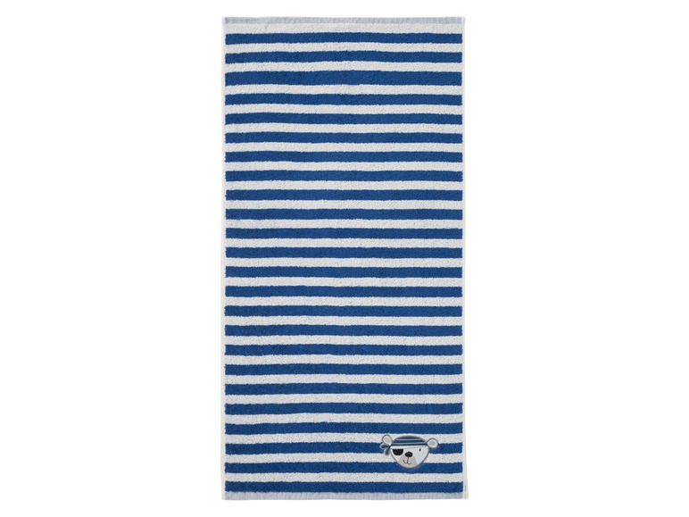 Gehe zu Vollbildansicht: LUPILU® Kinder Handtuch, 50 x 100 cm, mit niedlichen Applikationen, aus reiner Baumwolle - Bild 6