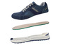 Blaue Sneaker mit FootFlex-Einlegesohle