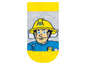 Socken mit einem Feuerwehrmann-Motiv
