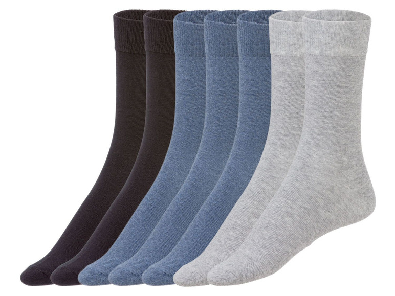 Gehe zu Vollbildansicht: LIVERGY® Socken Herren, 7 Paar, mit Baumwolle - Bild 6