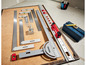 Lineale, Wasserwaage und Winkelmesser von Parkside.