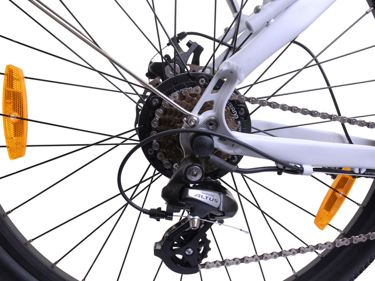 Gehe zu Vollbildansicht: Llobe E-Bike Trekking City Voga Bianco, 27,5 Zoll - Bild 9