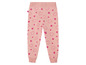 Rosa Jogginghose mit Herz-Print