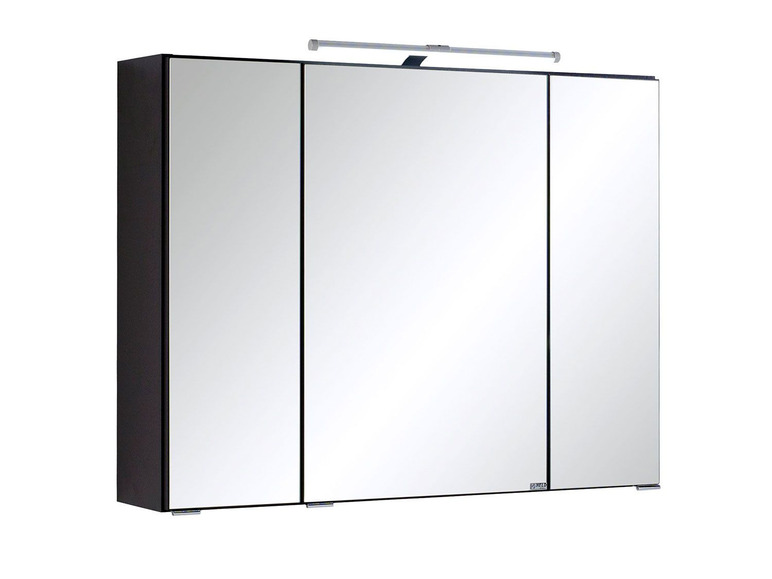 Ein Spiegelschrank mit Beleuchtung der Marke Peka.