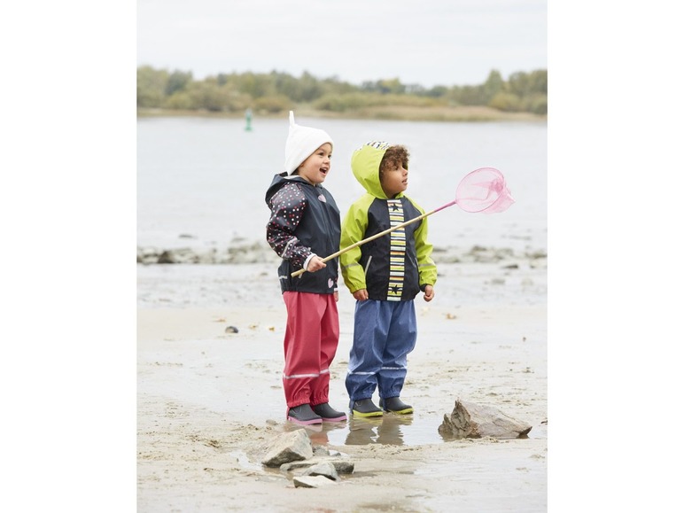 Gehe zu Vollbildansicht: LUPILU® Matschhose Jungen, für Kleinkinder, winddicht, wasserdicht, reflektierende Elemente - Bild 10