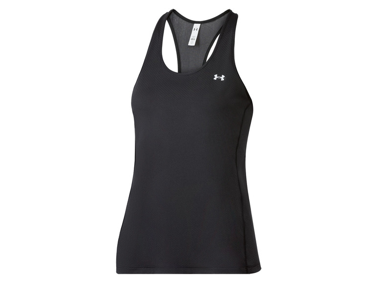 Schwarzes Under Armour Sporttop mit Racerback.