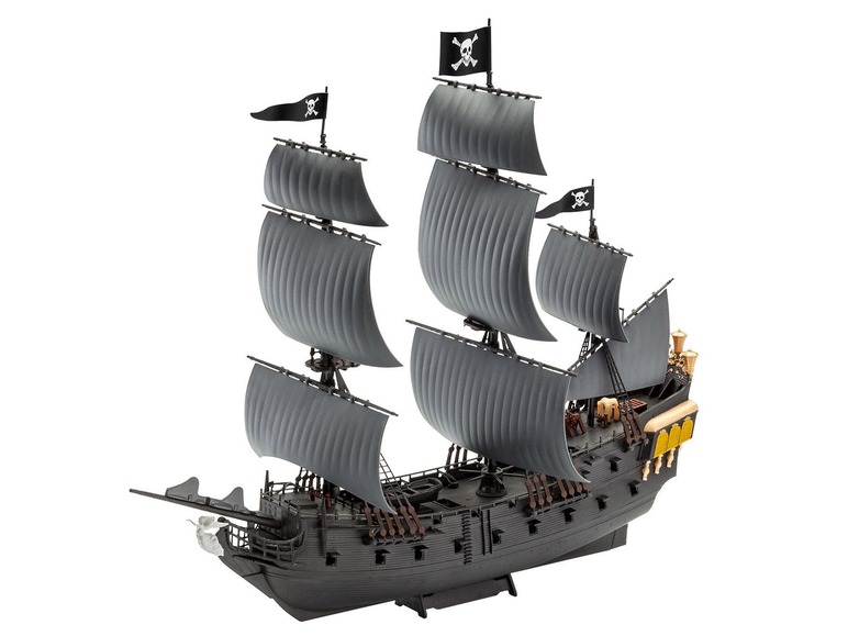 Gehe zu Vollbildansicht: Revell Piratenschiff Black Pearl aus Fluch der Karibik - Bild 1