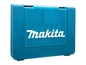 Eine blaue Werkzeugbox mit dem Makita-Logo.