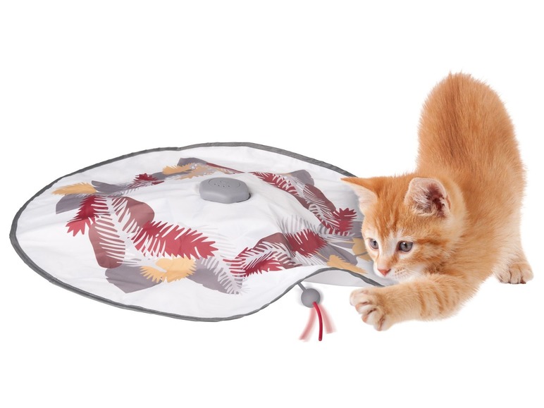 Gehe zu Vollbildansicht: ZOOFARI® Katzenspielzeug, elektrisch und interaktiv, Unterseite mit Gumminoppen - Bild 9