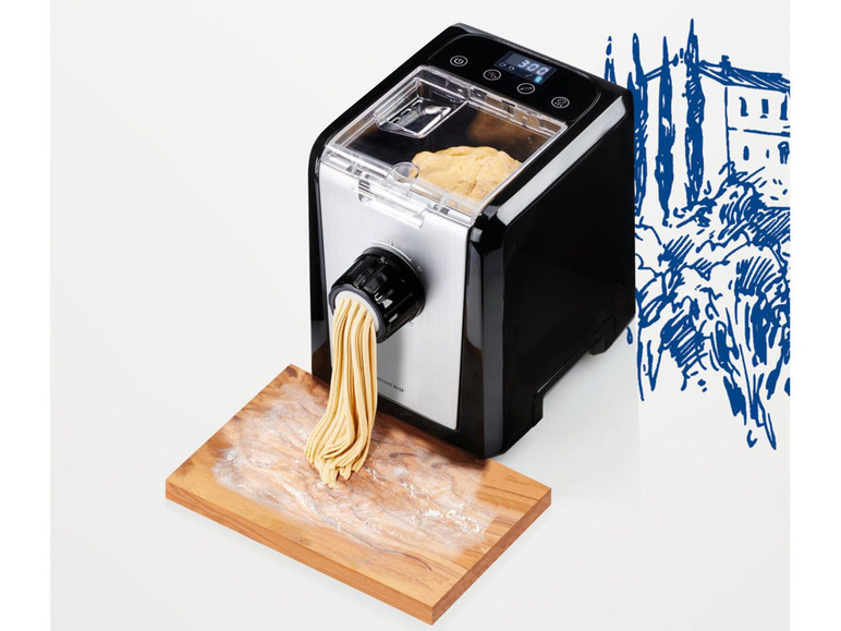 Gehe zu Vollbildansicht: SILVERCREST® Pastamaschine SPM 2000 B2, 220 Watt, mit 8 Formen - Bild 4