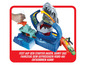 Hot Wheels Spielset mit einem Roboterhai, der Autos fängt.
