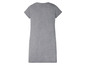 Graues T-Shirt-Kleid