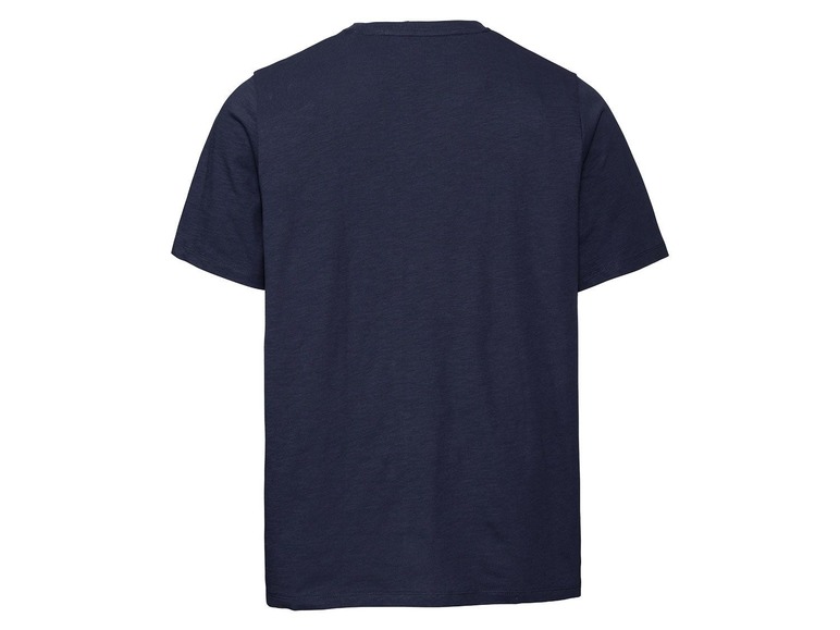Gehe zu Vollbildansicht: LIVERGY® T-Shirt Herren, mit Rundhalsausschnitt, Tragekomfort durch reine Baumwolle - Bild 6