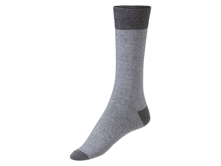 Gehe zu Vollbildansicht: LIVERGY® Herren Socken, 5 Paar, mit Baumwolle - Bild 4