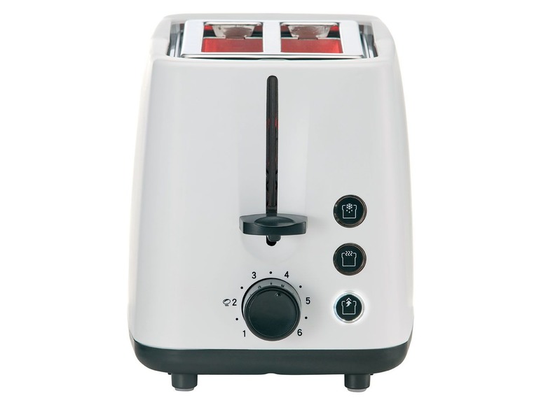 Gehe zu Vollbildansicht: SILVERCREST® Toaster »STK 870 A1«, 2 Schlitze, 6-Stufen-Bräunungsregler, Brötchenaufsatz - Bild 9