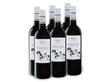 6 x 0,75-l-Flasche Weinpaket Magnolia Montepulciano d'Abruzzo DOC trocken, Rotwein