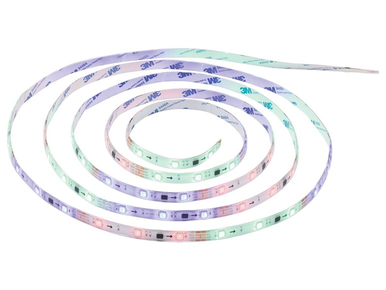 Gehe zu Vollbildansicht: LIVARNO LUX® LED Band, digital, mit 166 Leuchteffekten, 6-stufig dimmbar - Bild 9