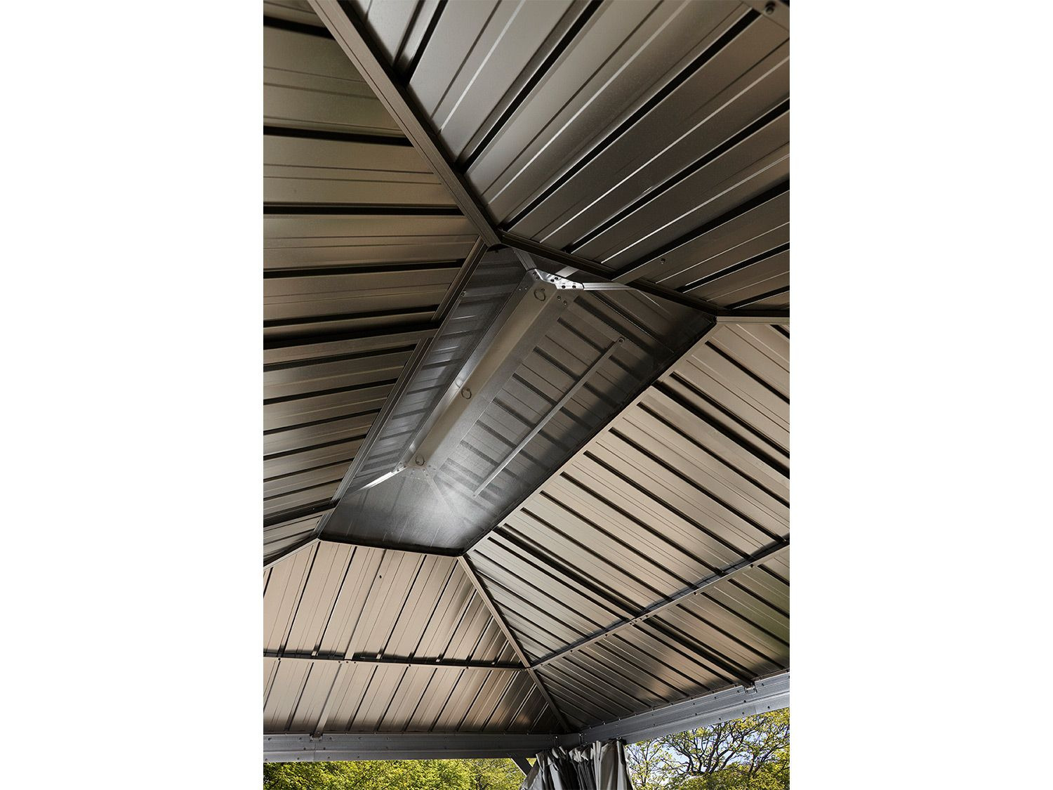 SOJAG Canada Pavillon »Messina«, aus Aluminium, Stahld…