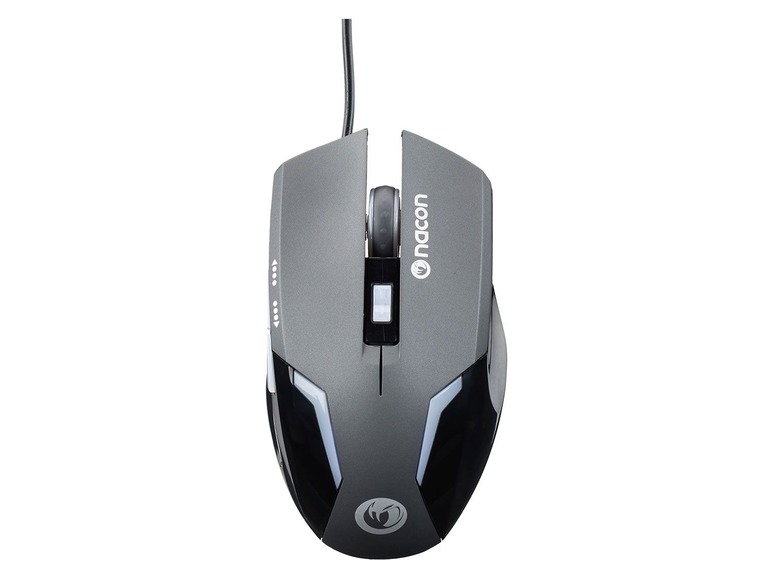 Gehe zu Vollbildansicht: Nacon Optical Gaming Mouse GM-105 schwarz - Bild 1