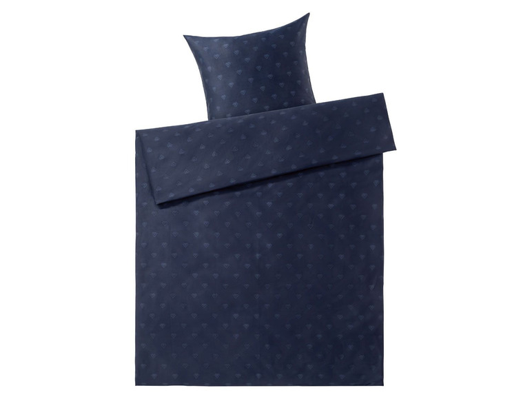 Gehe zu Vollbildansicht: MERADISO® Damast Bettwäsche, 135 x 200 cm, mit Reißverschluss, aus reiner Baumwolle - Bild 9
