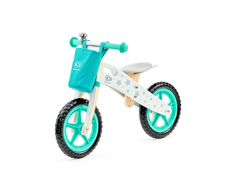 Gehe zu Vollbildansicht: Kinderkraft Laufrad »Runner«, höhenverstellbar, mit Klingel, Lenkertasche und Gummigriffen - Bild 7
