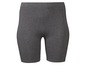 Graue Fahrradshorts für Damen.