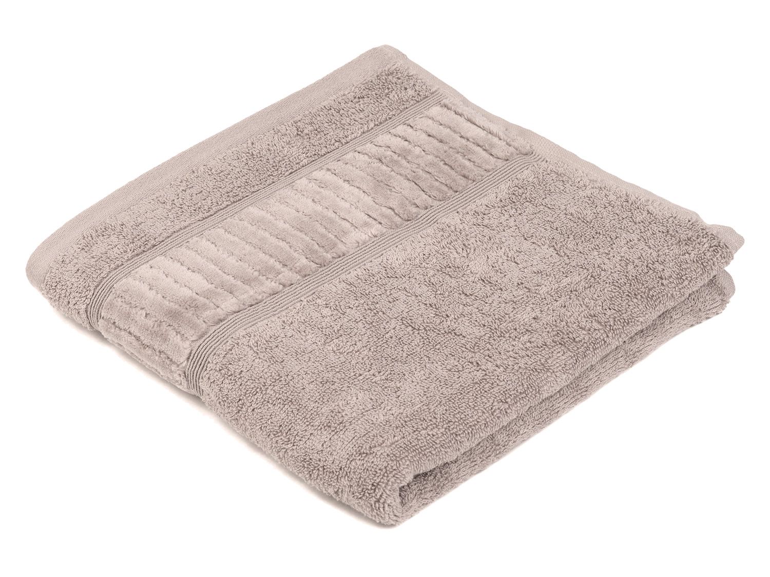 Thumbnail - Gözze Handtuch Bio 50 x 100 cm (Taupe)