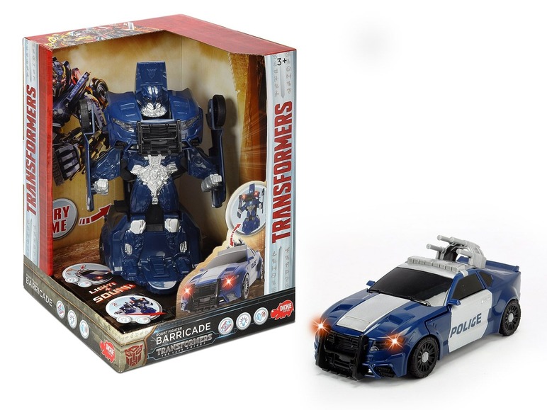 Gehe zu Vollbildansicht: DICKIE Transformers M5 Robot Fighter Barricade - Bild 1