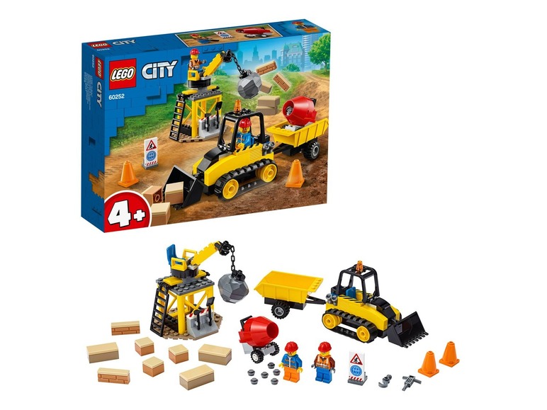 Gehe zu Vollbildansicht: LEGO® City 60252 »Bagger auf der Baustelle« - Bild 10