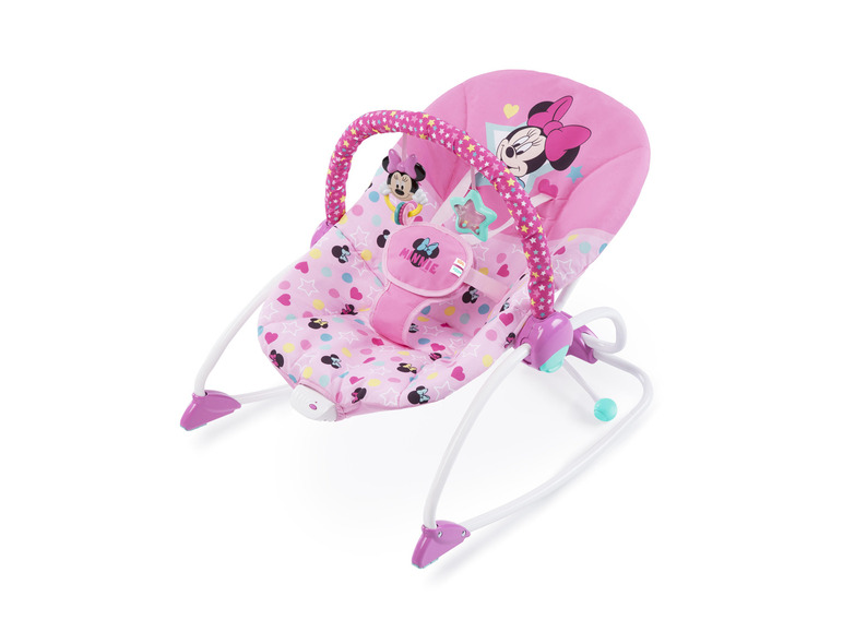 Gehe zu Vollbildansicht: Disney baby MINNIE MOUSE Stars & Smiles Infant to Toddler Rocker™ Babywippe - Bild 1