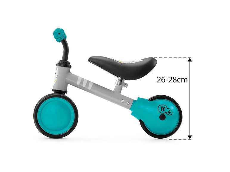 Gehe zu Vollbildansicht: Kinderkraft Laufrad »Cutie«, Tretauto, Mini-Bike, 2 Vorderräder, sichere Konstruktion - Bild 30