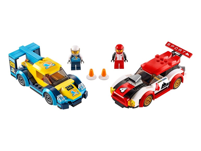 Gehe zu Vollbildansicht: LEGO® City 60256 »Rennwagen-Duell« - Bild 3
