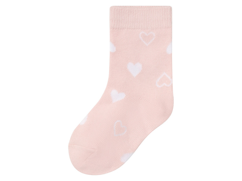 Gehe zu Vollbildansicht: lupilu® Kleinkinder Mädchen Socken, 7 Paar, mit Bio-Baumwolle - Bild 45