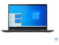 Ein schwarzer Lenovo Laptop mit Windows 10 und Intel Prozessor.