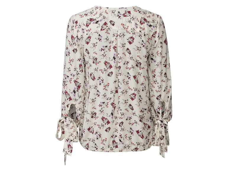 Gehe zu Vollbildansicht: ESMARA® Bluse Damen, in floralem Design, aus ressourcenschonender Viskose - Bild 4