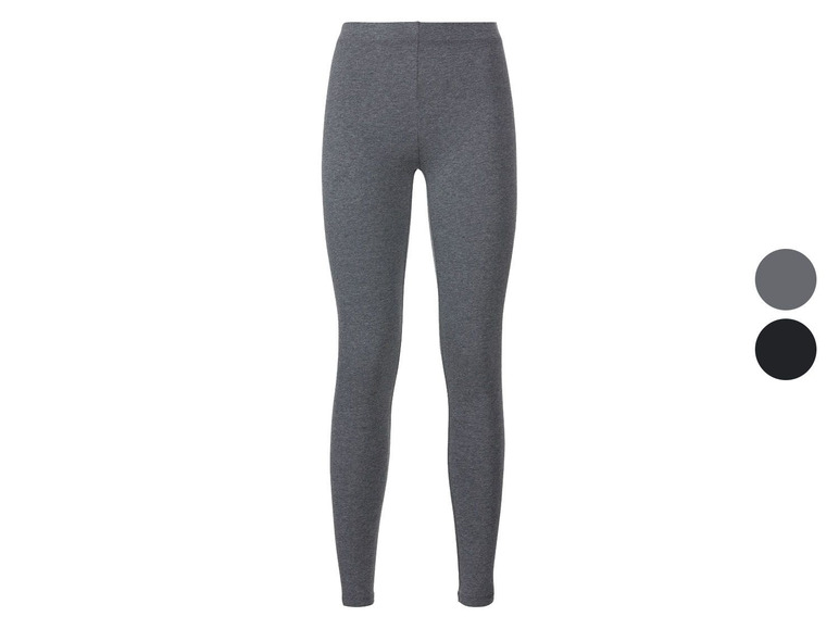 Graue Leggings für Damen.