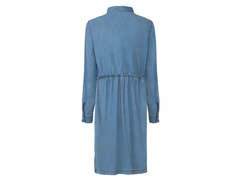 Gehe zu Vollbildansicht: HUCKE Berlin Kleid Damen, in Jeans-Optik, aus Lyocell - Bild 2
