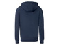 Dunkelblauer Hoodie mit Kapuze