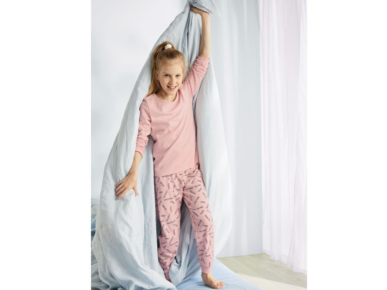 Gehe zu Vollbildansicht: PEPPERTS® Pyjama Mädchen, mit Baumwolle - Bild 41
